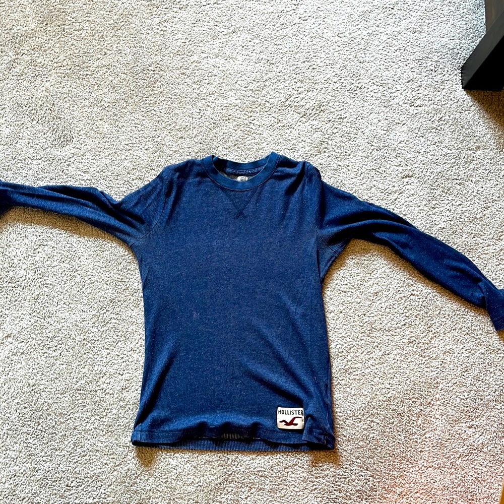 Hollister, Size S Men, blue, long sleeve